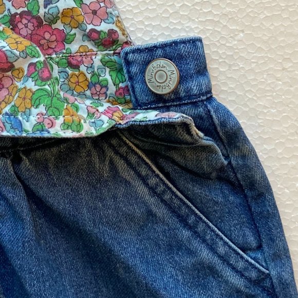 *SOLD* NWT Mini Boden Denim Jumper 3/4Y - Picture 3 of 6